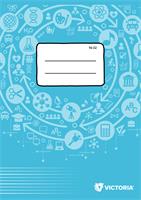 Exercise book, A5, lined, 32 sheets, 2. class, VICTORIA PAPER 